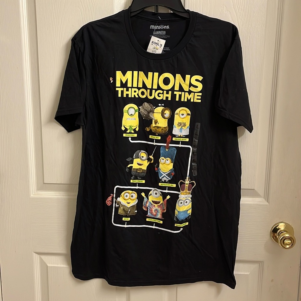 Minions T-shirt. Men size large New with tags.